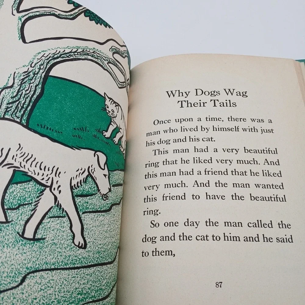 Why Stories Edward W. Dolch Hardcover HC Vintage‎ Childrens Book